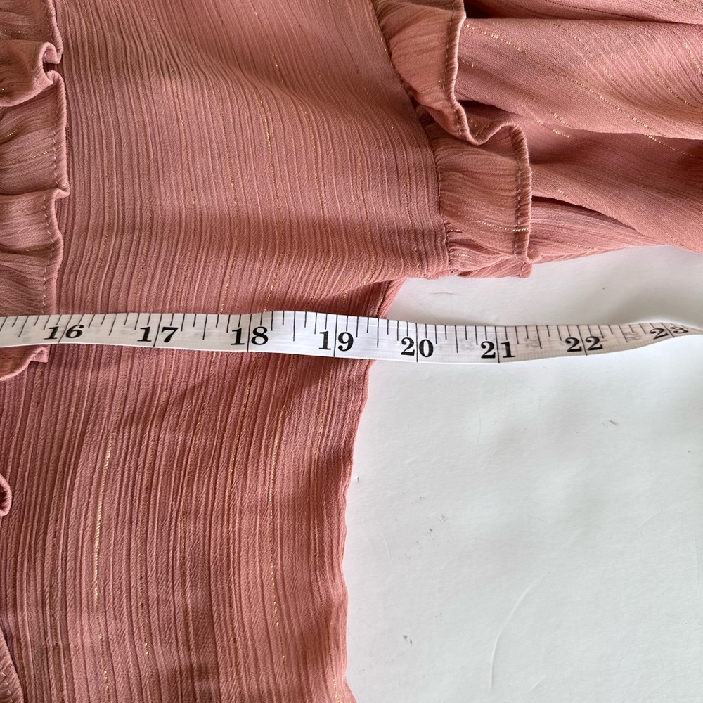Zara Shiny Frilled Dress - Picture 11 of 13